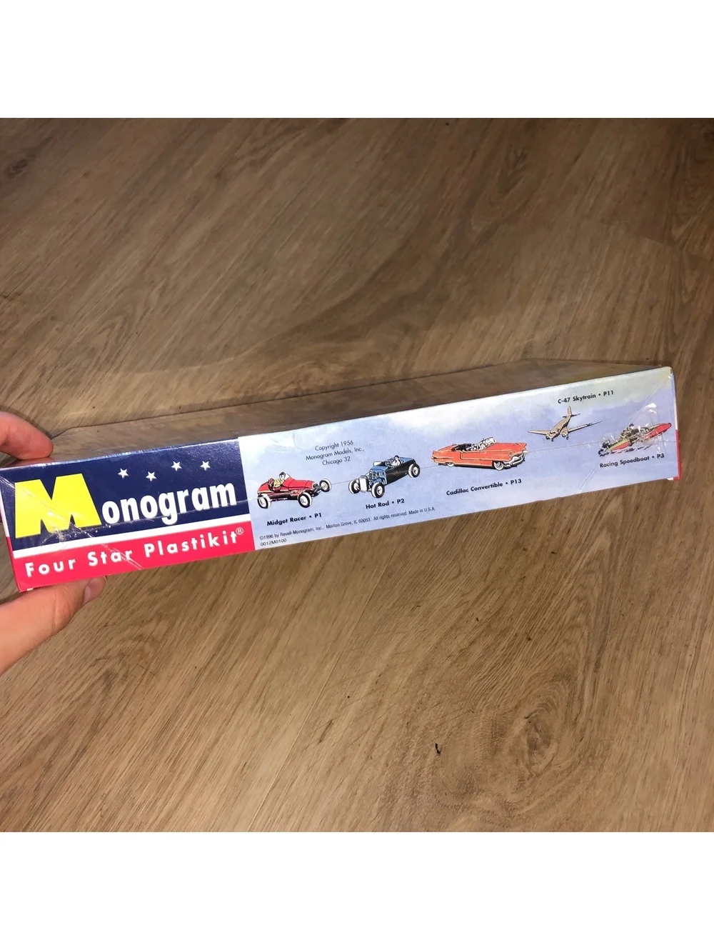 New in Box Sealed Vintage Monogram Special Indianapolis Racer P12 - 98 Model Kit